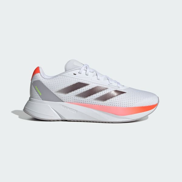 adidas Duramo SL Running Shoes. Cloud White/Aurora Met /Solar Red IF1201