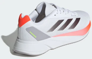 Details for adidas Duramo SL 運動跑鞋 雲白/極光金屬/太陽紅 IF1201