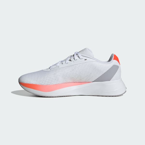 Sizing adidas Duramo SL Hardloopschoenen - Cloud White/Aurora Met/Solar Red IF1201