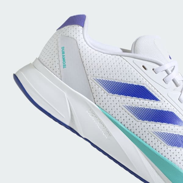 Cheap adidas Duramo SL Kasut Lari Putih/Lucid Biru/Flash Aqua IF9481