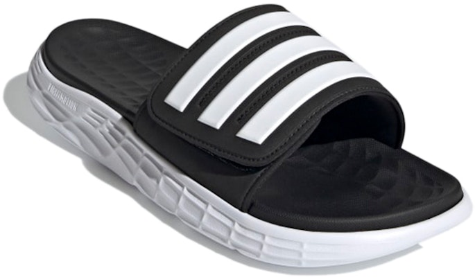 adidas Duramo SL Slides Black/White FY8786 Lookbook adidas Duramo SL Slides Black/White FY8786