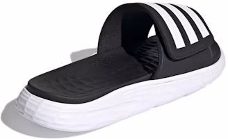 Shop adidas Duramo Sl 運動拖鞋 男款 黑白