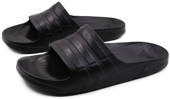 adidas Duramo Slide 'Hitam Teras' S77991 Lookbook adidas Duramo Slide 'Hitam Teras' S77991