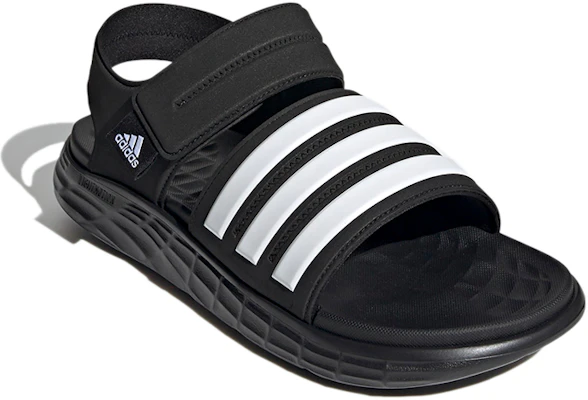 adidas Duramo Slide ''Zwart Wit'' FY6035 Lookbook adidas Duramo Slide ''Zwart Wit'' FY6035