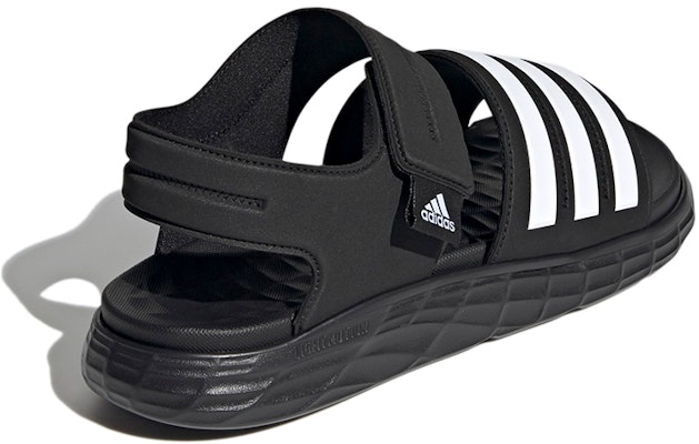 adidas Duramo Slide 'Core Black White' FY6035 Shop adidas Duramo Slide 'Core Black White' FY6035