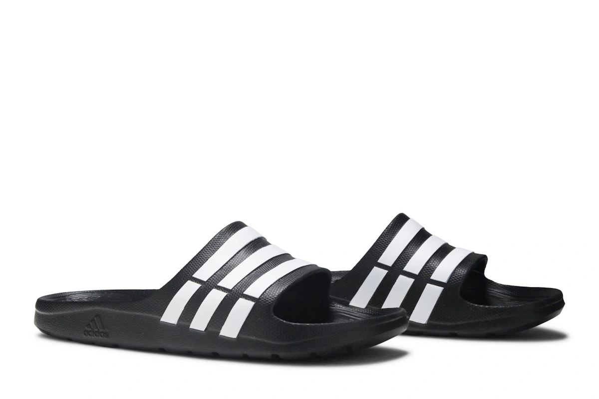 adidas Duramo Slides 'Black'