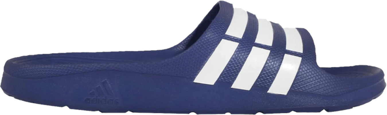 Adidas duramo best sale slide blue
