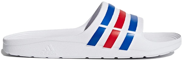 阿迪达斯Duramo拖鞋 '白蓝红' U43664 Order 阿迪达斯Duramo拖鞋 '白蓝红' U43664
