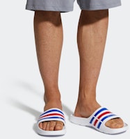 阿迪达斯Duramo拖鞋 '白蓝红' U43664 Sizing 阿迪达斯Duramo拖鞋 '白蓝红' U43664