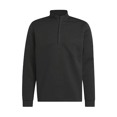 adidas DWR Quarter-Zip Logo Sweatshirt Black HZ0436