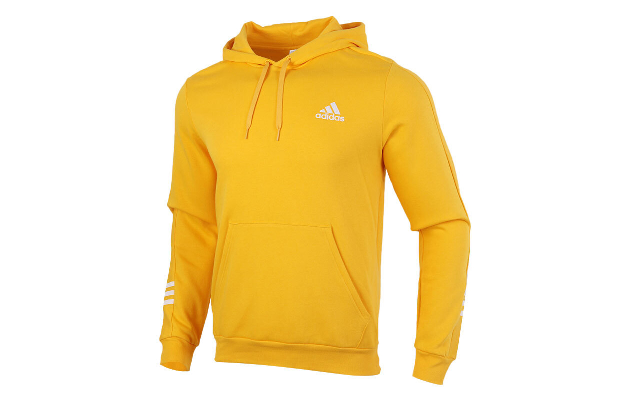 adidas E Comf HD Yellow Pullover Hoodie GD5441