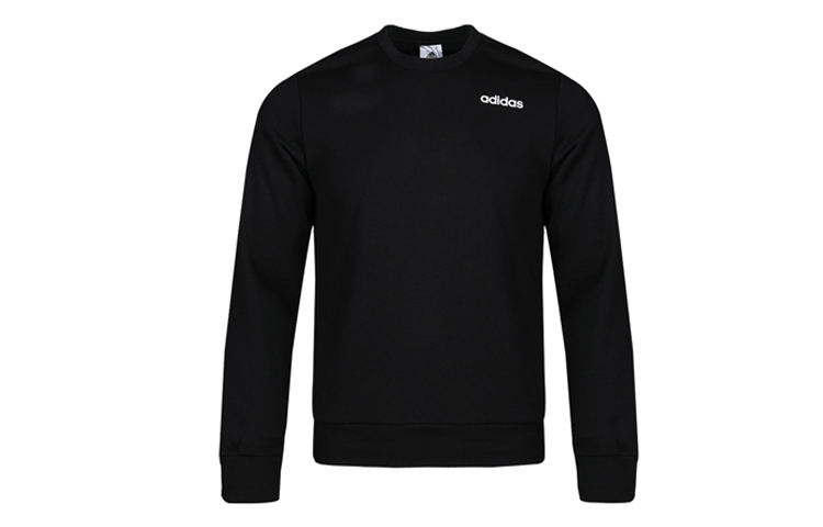 adidas E PLN Crew FT Knit Pullover Sweatshirt Black DU0395