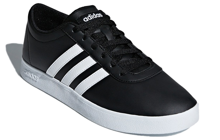 Lookbook adidas neo EASY VULC 2.0 防滑耐磨 低筒 帆布鞋 男款 黑白色