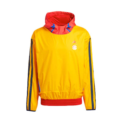 adidas EE MCD Basketball Casual Hoodie Yellow Mens Long Sleeve Sweatshirt H16555