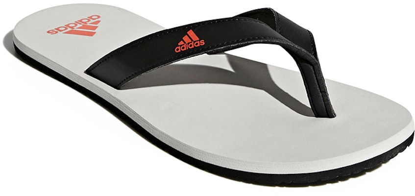 adidas Eezay Essence Selipar Hitam Putih Merah 'Black White Red' B43548 Lookbook adidas Eezay Essence Selipar Hitam Putih Merah 'Black White Red' B43548