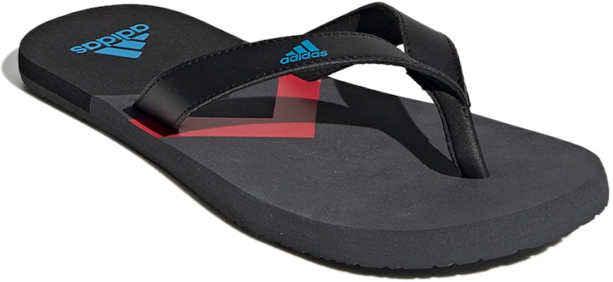 adidas Eezay Flip-Flops 'Core Black' F35024 Lookbook adidas Eezay Flip-Flops 'Core Black' F35024