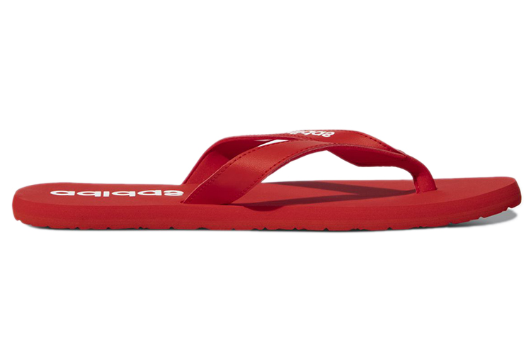 adidas Eezay Flip-Flops 'Red White' 圖 2