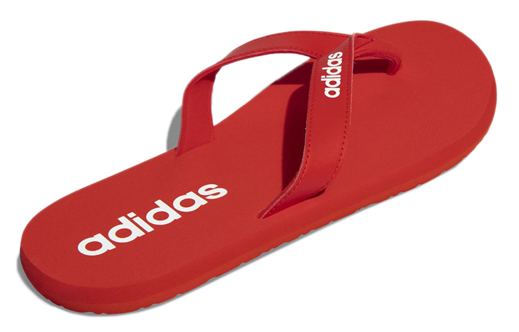 adidas Eezay Flip-Flops 'Red White' 圖 4