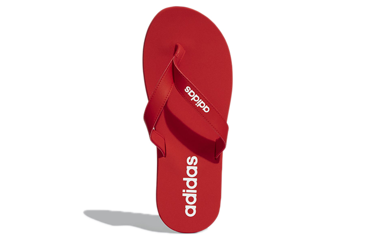 adidas Eezay Flip-Flops 'Red White' 圖 5