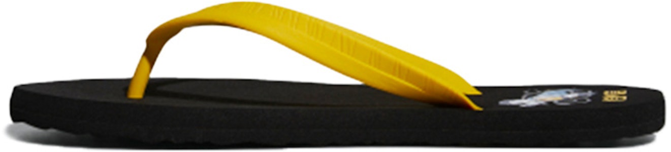 adidas Eezay 翻轉拖鞋 運動款 男女皆適 黑黃色 Buy adidas Eezay 翻轉拖鞋 運動款 男女皆適 黑黃色