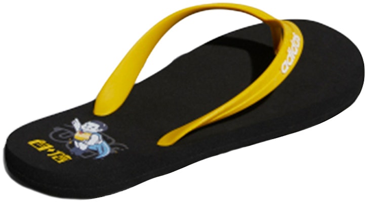 adidas Eezay Flip Flop Black Yellow Unisex Slippers 'Black Yellow' FX3990 Shop adidas Eezay Flip Flop Black Yellow Unisex Slippers 'Black Yellow' FX3990