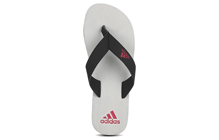 Lookbook adidas Eezay Max Out 舒適耐磨拖鞋 黑白