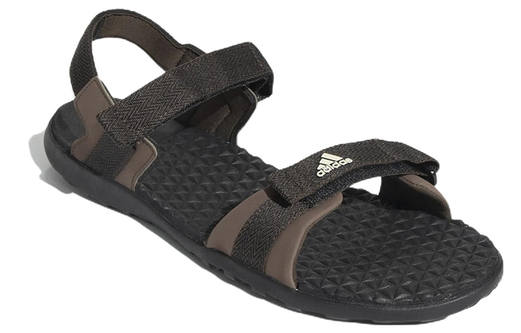 Lookbook adidas Elevate Sandale ''Schwarz Braun'' EX3778