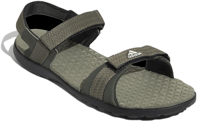adidas Elevate Sandal 'Dark Green' EY3834 Lookbook adidas Elevate Sandal 'Dark Green' EY3834