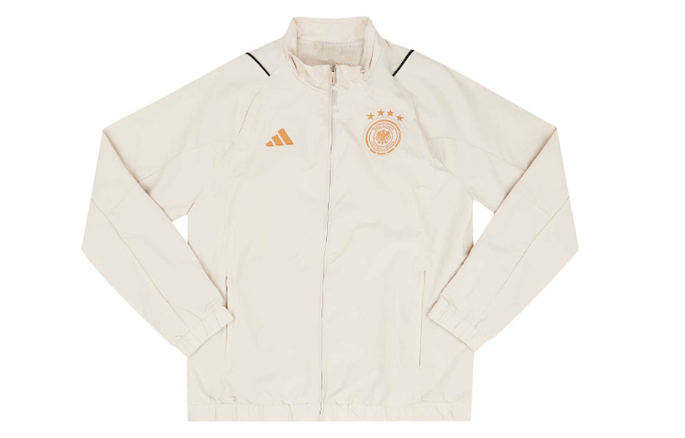adidas Embroidered Logo Casual Jacket - Gray HF3979