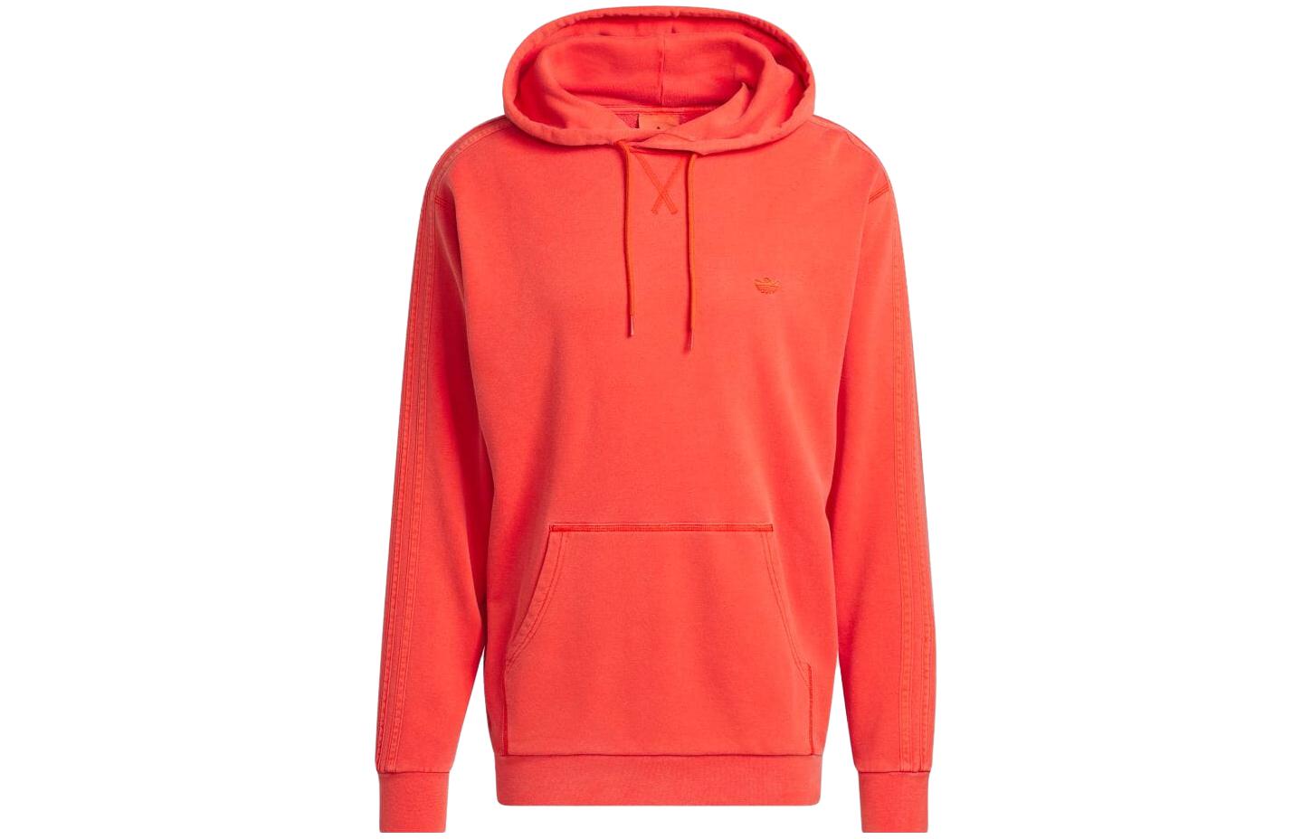adidas Embroidered Logo Hoodie Pullover Orange (Japan Edition) HS3032-JAPAN