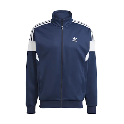 adidas Embroidered Logo Zip-Up Track Jacket With Stand Collar IM4517