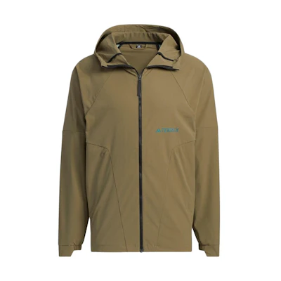 adidas Embroidered Logo Zip Hoodie Jacket Brown Unisex Japan Edition IC1968-JAPAN