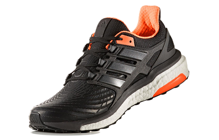 Lookbook adidas Energy Boost 耐磨減震 低筒運動跑步鞋 石墨黑