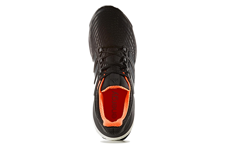 Shop adidas Energy Boost 耐磨減震 低筒運動跑步鞋 石墨黑