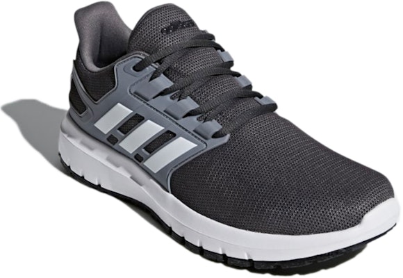 adidas neo Energy Cloud 2 舒適 耐磨 低幫 跑步鞋 男款 煙灰色 Lookbook adidas neo Energy Cloud 2 舒適 耐磨 低幫 跑步鞋 男款 煙灰色