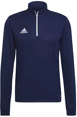 adidas Entrada 22 Navy 1/2 Zip Baju Latihan Pullover dengan Cetakan Logo HB5327 Buy adidas Entrada 22 Navy 1/2 Zip Baju Latihan Pullover dengan Cetakan Logo HB5327
