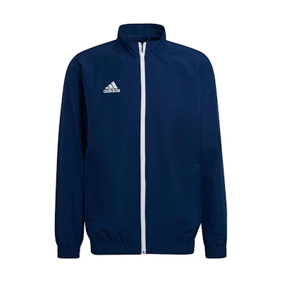 adidas Entrada 22 Presentation Logo Blue Full-Zip Track Jacket HB0571