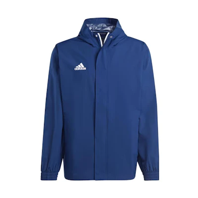 adidas Entrada 22 Zip Hoodie Jacket Navy Blue IK4011
