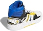 Shop adidas Entrap Mid 'Golden State Warriors' - Kasut Emas Biru Sukan Tim Warriors GW4399