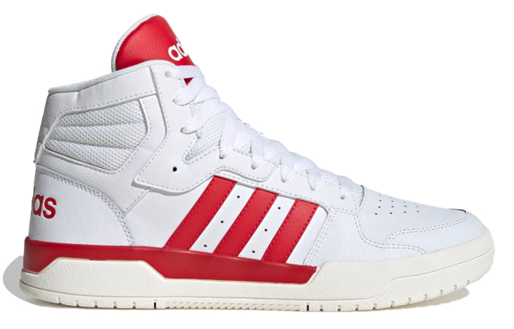 Order adidas neo Entrap Mid 中幫 板鞋 男款 白紅
