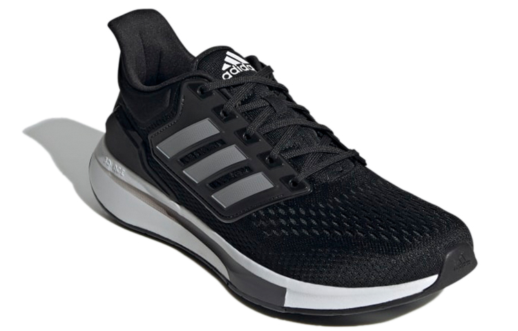 Shop adidas EQ21 跑鞋「鐵黑金屬」H00512