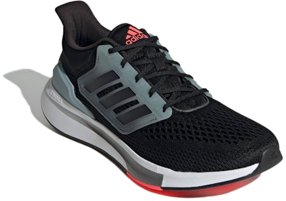 adidas EQ21 Run 'Black Magic Grey' GZ0604 Lookbook adidas EQ21 Run 'Black Magic Grey' GZ0604