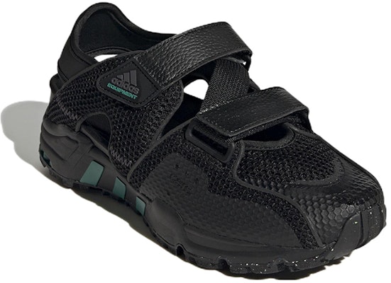 adidas EQT93 Sandal 'Hitam Hijau Teras' GZ7200 Lookbook adidas EQT93 Sandal 'Hitam Hijau Teras' GZ7200