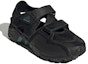 Lookbook adidas EQT93 Sandal 'Hitam Hijau Teras' GZ7200