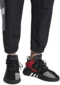 아디다스 EQT 바스크 ADV '블랙 레드' AQ1013 Sizing 아디다스 EQT 바스크 ADV '블랙 레드' AQ1013