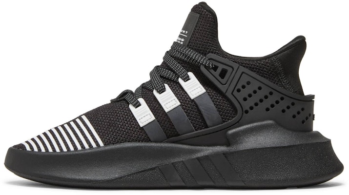 adidas EQT Bask ADV 'Core Black' Hitam Gelap BD7773 Lookbook adidas EQT Bask ADV 'Core Black' Hitam Gelap BD7773
