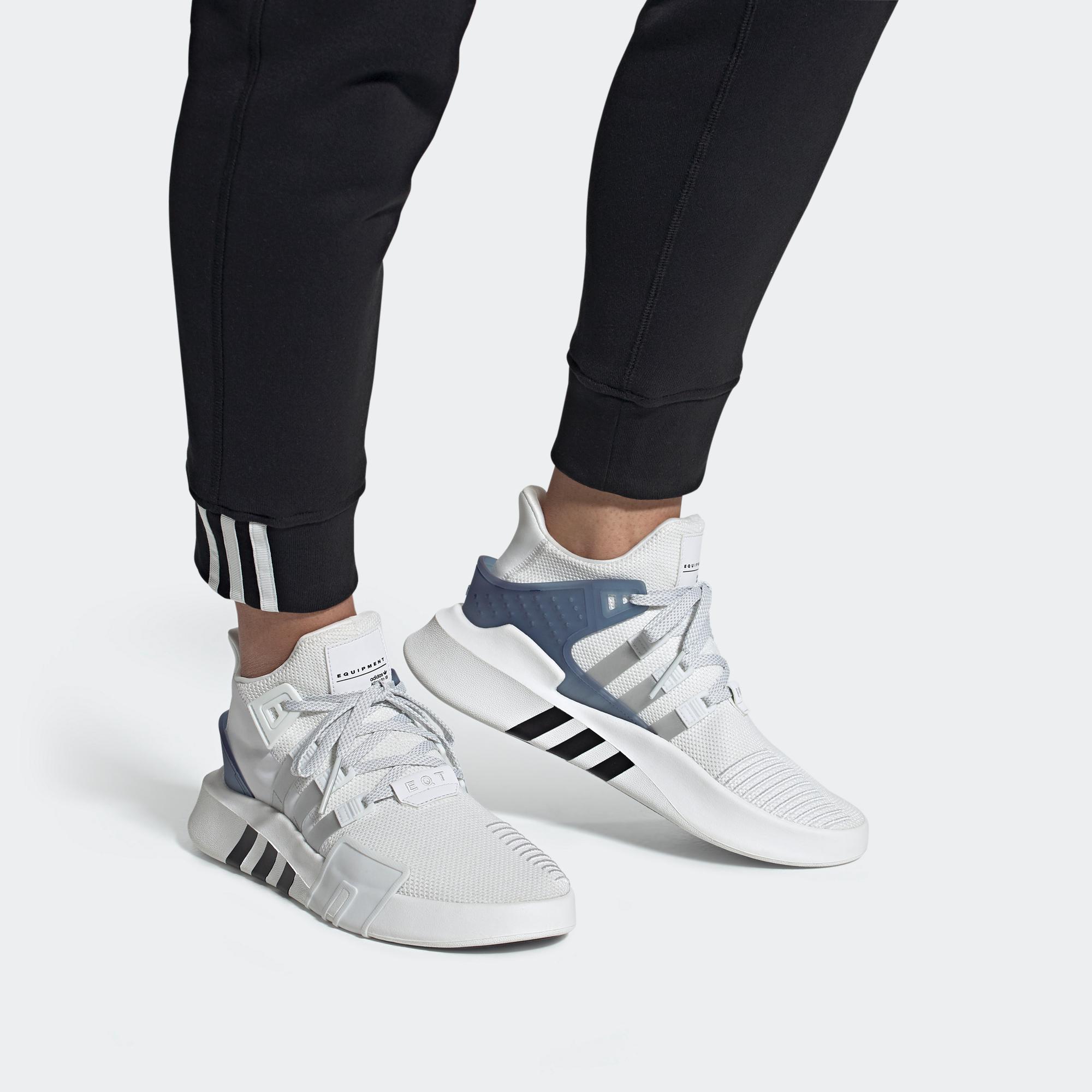Cheap adidas originals EQT BASK ADV 防滑耐磨 低筒 運動休閒鞋 男女款 白銀