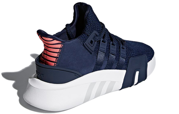 Shop adidas originals EQT BASK ADV 耐磨透氣 低筒 海軍藍 男女款 海軍藍