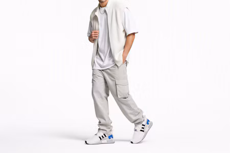 Order adidas Originals EQT Cushion Adv 白黑皇家 護墊透氣低幫運動休閒鞋 男女同款 白藍