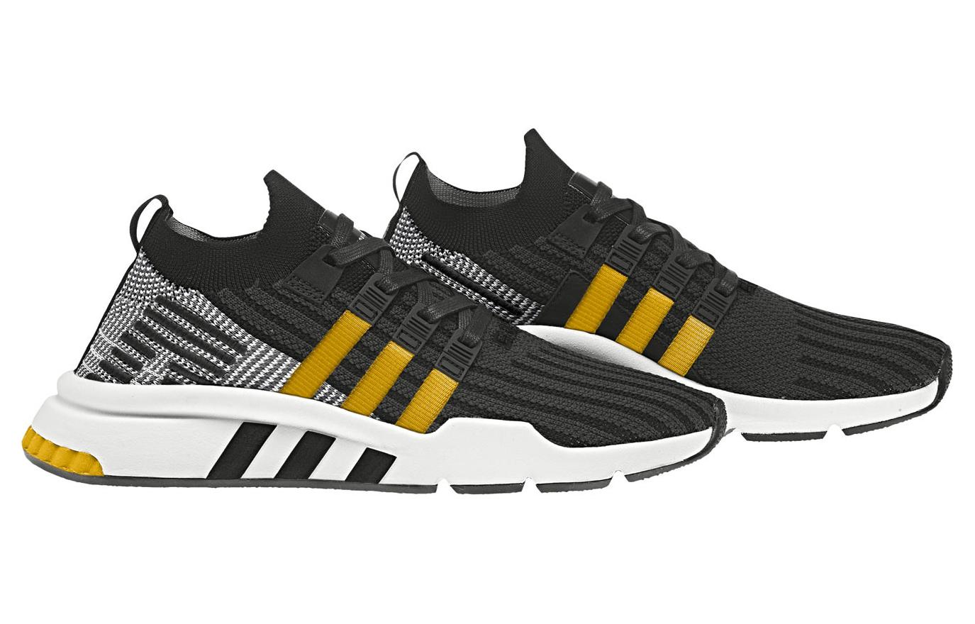 adidas EQT Cushion ADV 'Yellow Stripes Black' 圖 3
